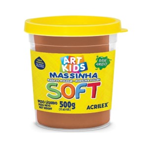 Massa Modelar Soft 500g Acrilex