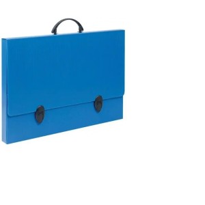 Maleta Plastica Com Alça A3 Polionda 3,5 cm Largura